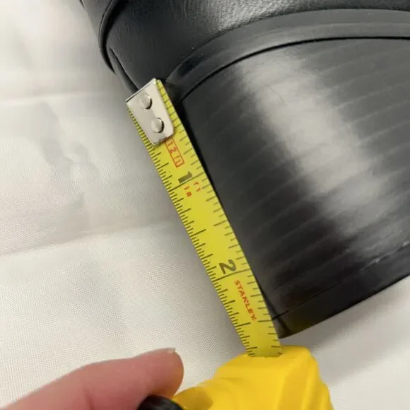 MARC FISHER Laile2 Block Heel Knee High Harness Motocycle Boots Brown SZ 9 NEW - Picture 8 of 10